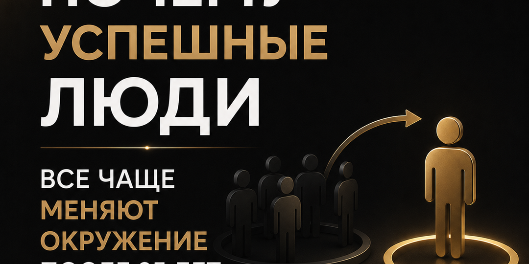 Почему успешные люди всё чаще меняют окружение после 35 лет