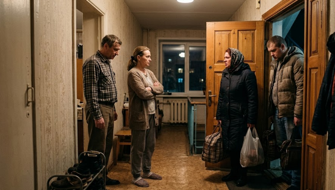 Мы ляжем на вашей кровати, а вы и на раскладушке обойдётесь, — заявили родственники мужа. — Ночевали они на вокзале