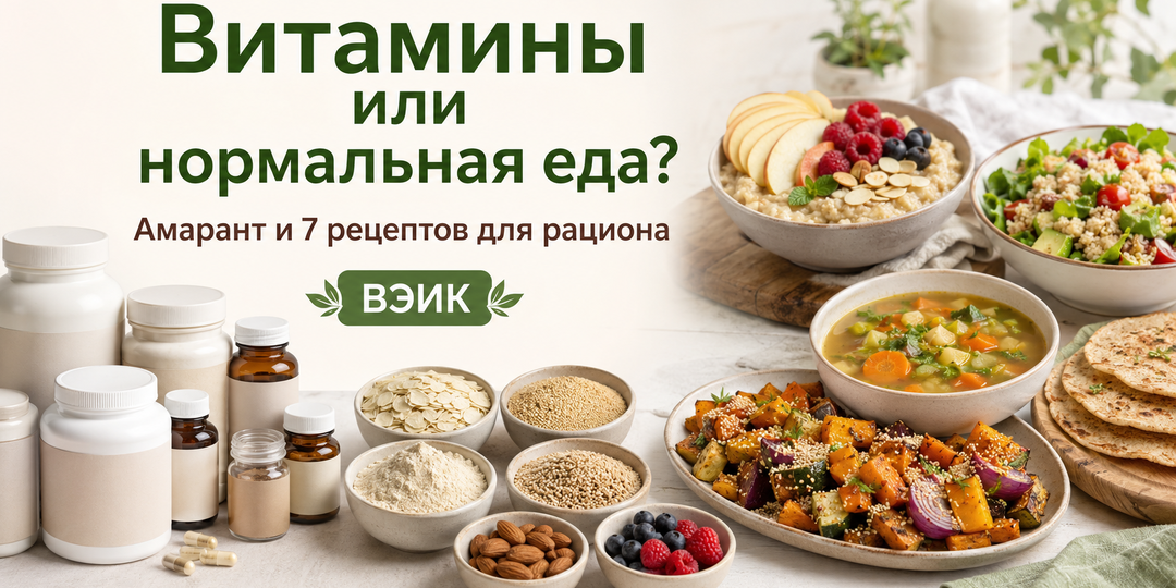Сколько вы тратите на витамины и БАДы, если в рационе не хватает нормальной еды?
