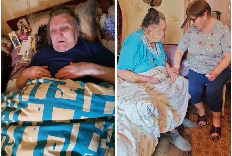 До ста человек ежедневно получают уход и заботу