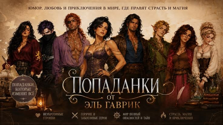 Они попали в чужой мир, чтобы переиграть Смерть. Фэнтези-роман 18+