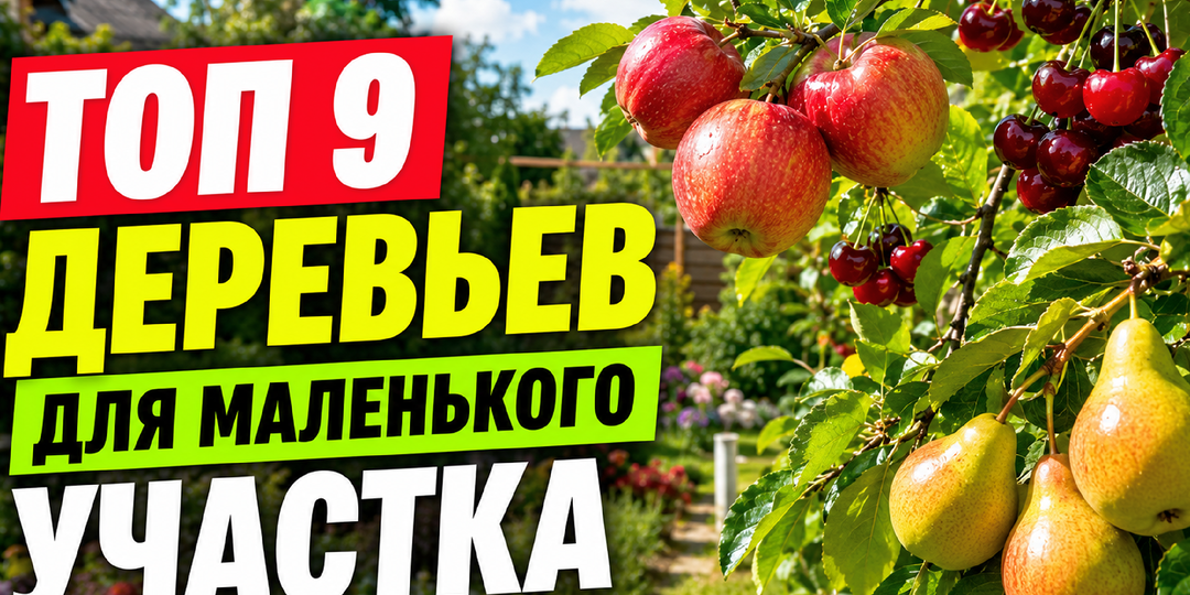 Саженцы деревьев для маленького участка: 9 вариантов, чтобы было красиво и не тесно