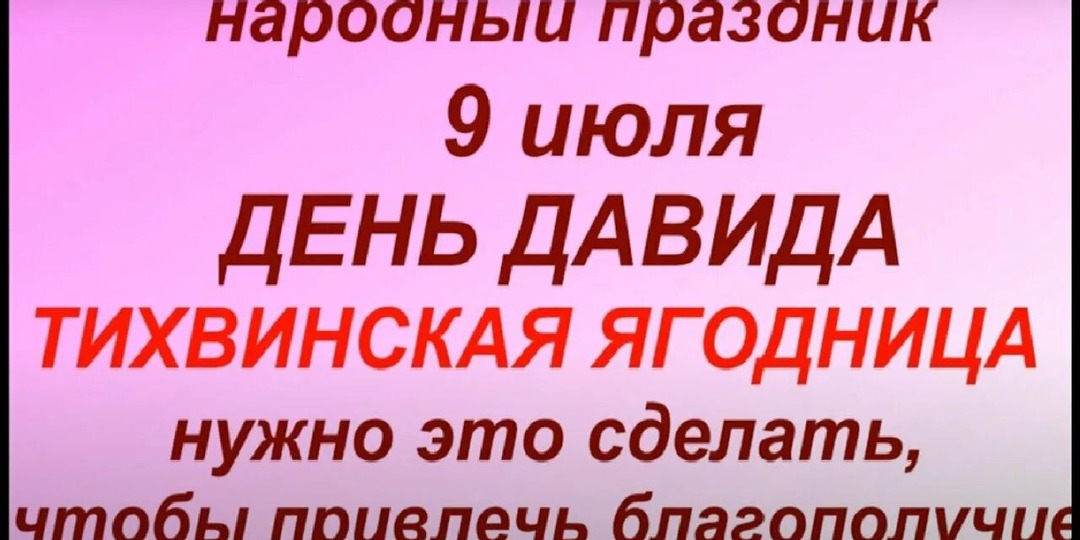 Народные приметы на 9 июля 2026 года. Тихвинская ягодница. Что нужно сделать, чтобы привлечь благополучие