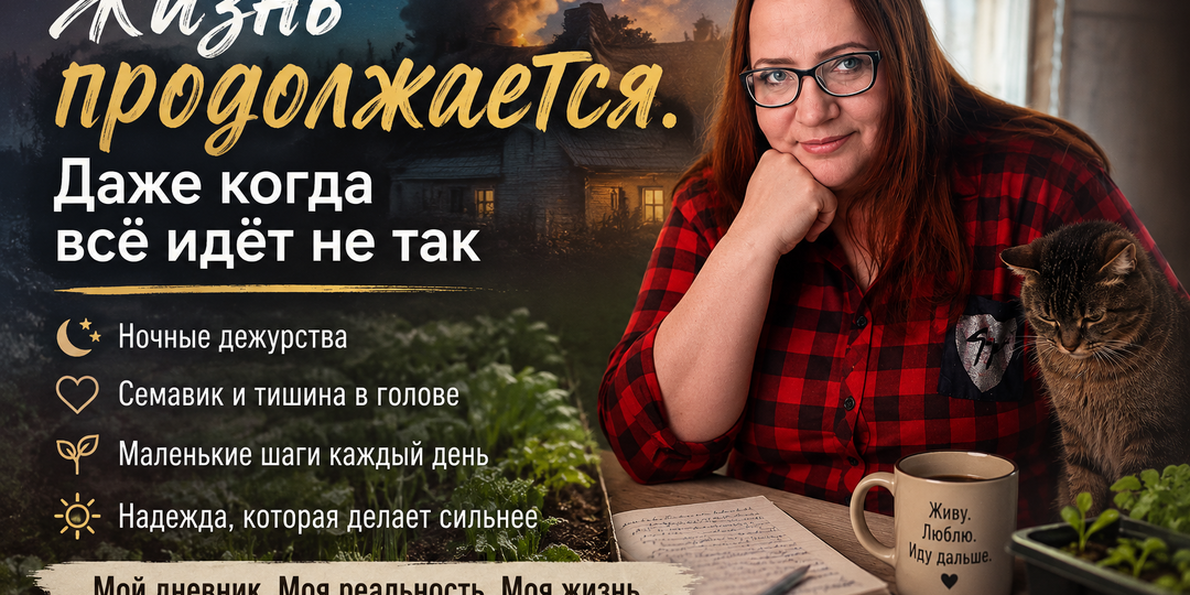 Когда сил нет совсем, я живу по одному простому правилу