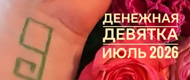 Денежная Девятка в июле 2026: ловите удачу за хвост в лучшие дни месяца + ваш ЛИЧНЫЙ день силы