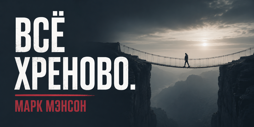 «Всё хреново» — почему надежда — это ловушка, а счастье начинается с принятия боли