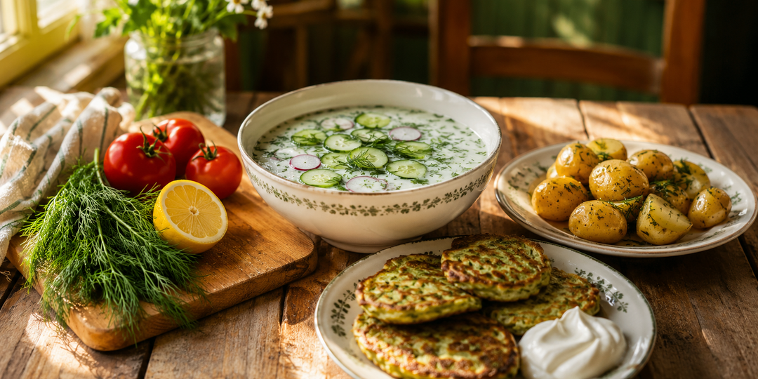 Бюджетное летнее меню на 3 дня: вкусно, просто, из сезонных продуктов