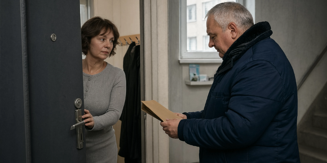 Восемь лет сосед сверху делал мою жизнь невыносимой. Прошлой зимой он позвонил в дверь