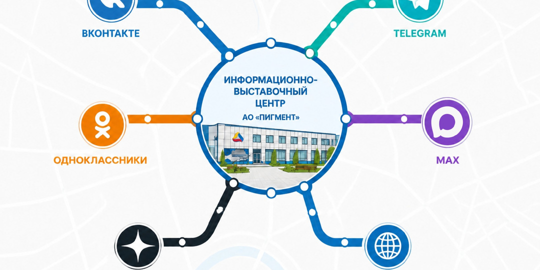 Мы на связи: все каналы Информационно-выставочного центра