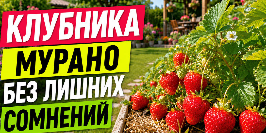 Сорт клубники Мурано — ошибки и правила, когда сажать, чтобы ягоды успели до заморозков