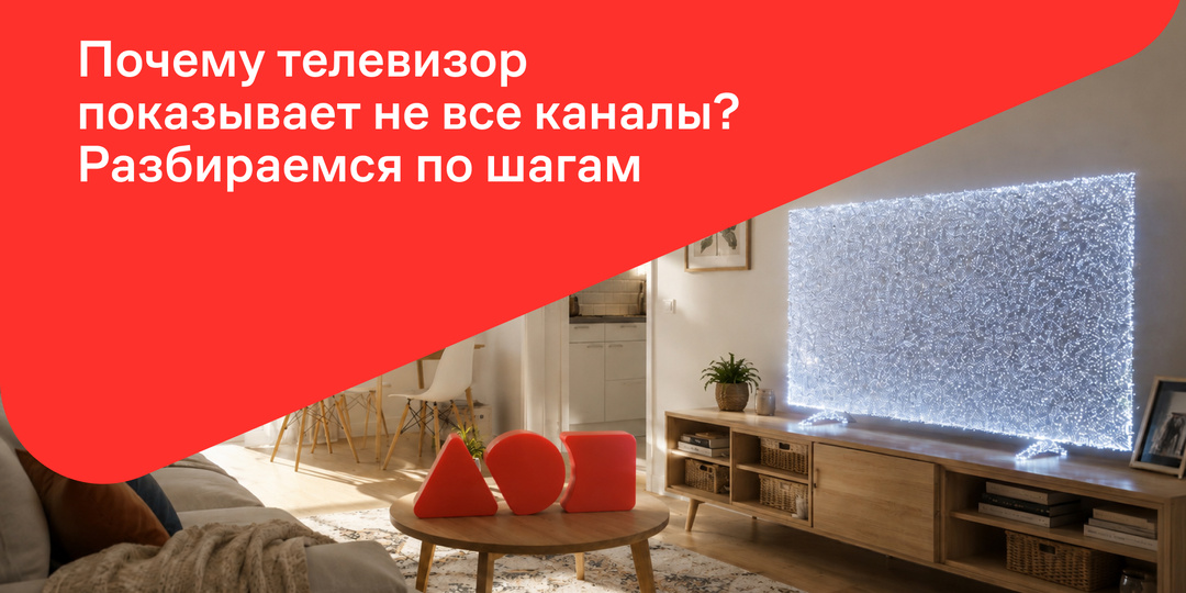 Что делать, если пропали каналы на телевизоре?