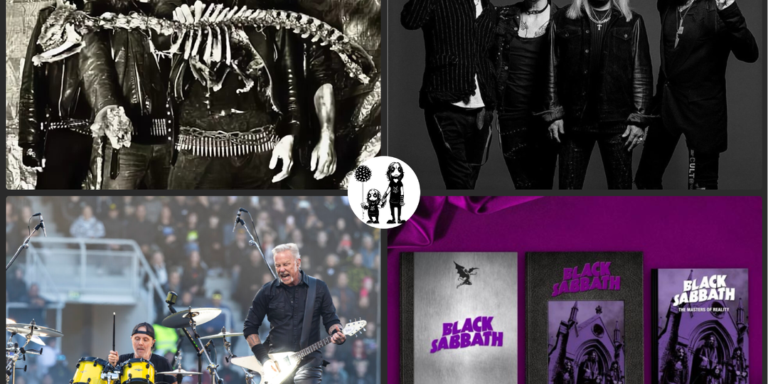 Дайджест рок-новостей: первая официальная книга Black Sabbath, редкие треки Mötley Crüe и финал рекордно длинного тура Metallica
