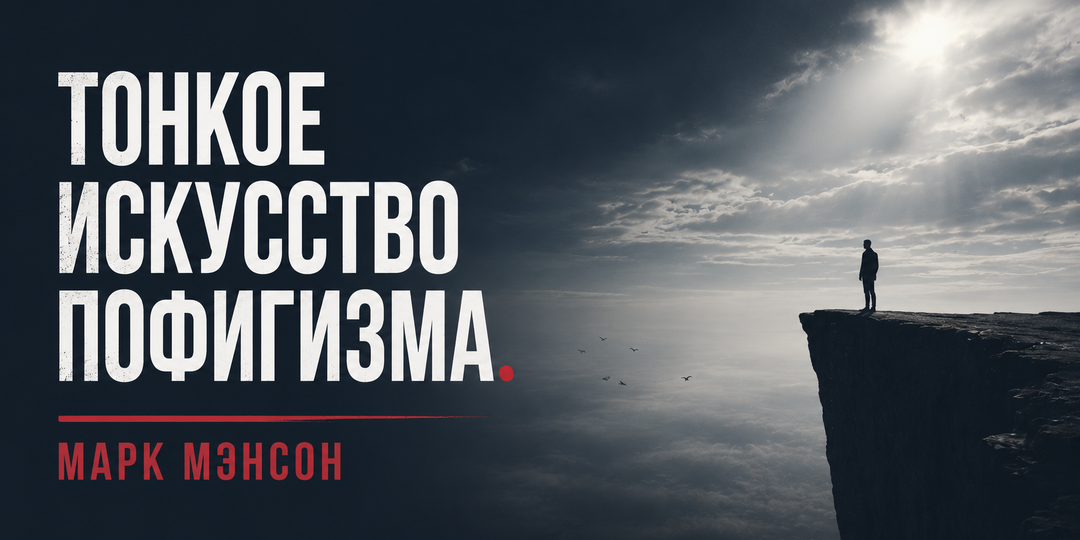«Тонкое искусство пофигизма» — почему стремление к счастью делает нас несчастными (и что с этим делать)