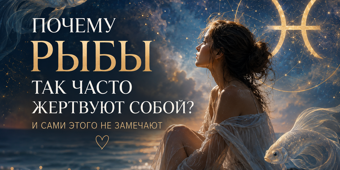 Почему Рыбы так часто забывают о себе ради других? И сами этого не замечают