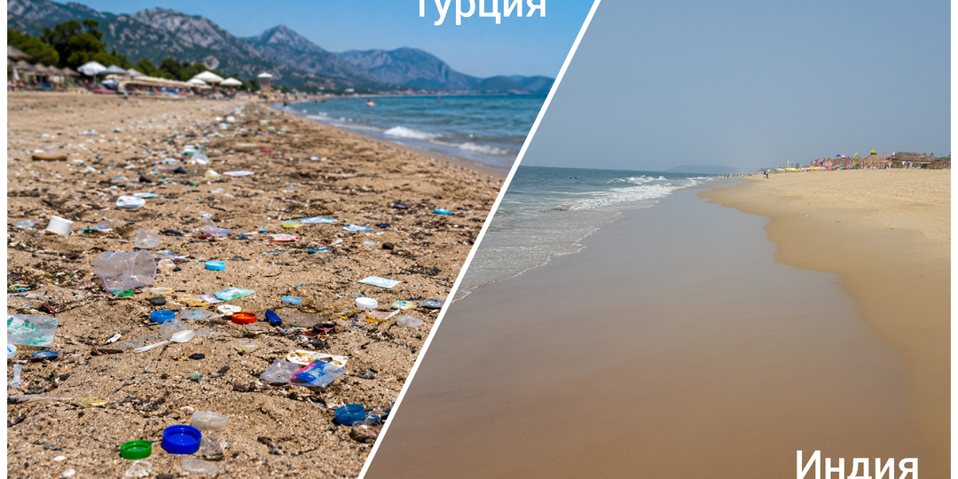 Пляжи Турции превратились в помойку: Анталью завалило пластиком — в Индии гораздо чище