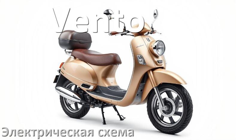 
Мопед Vento схема проводки электрическая и подключения
