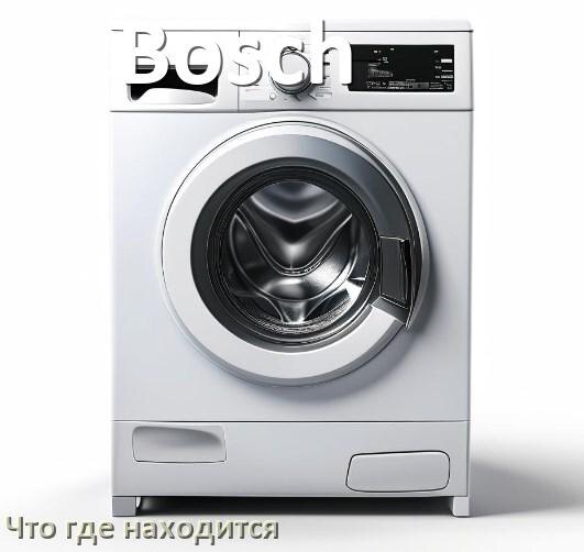 
Что где находится у стиральной машины Bosch схема расположения деталей