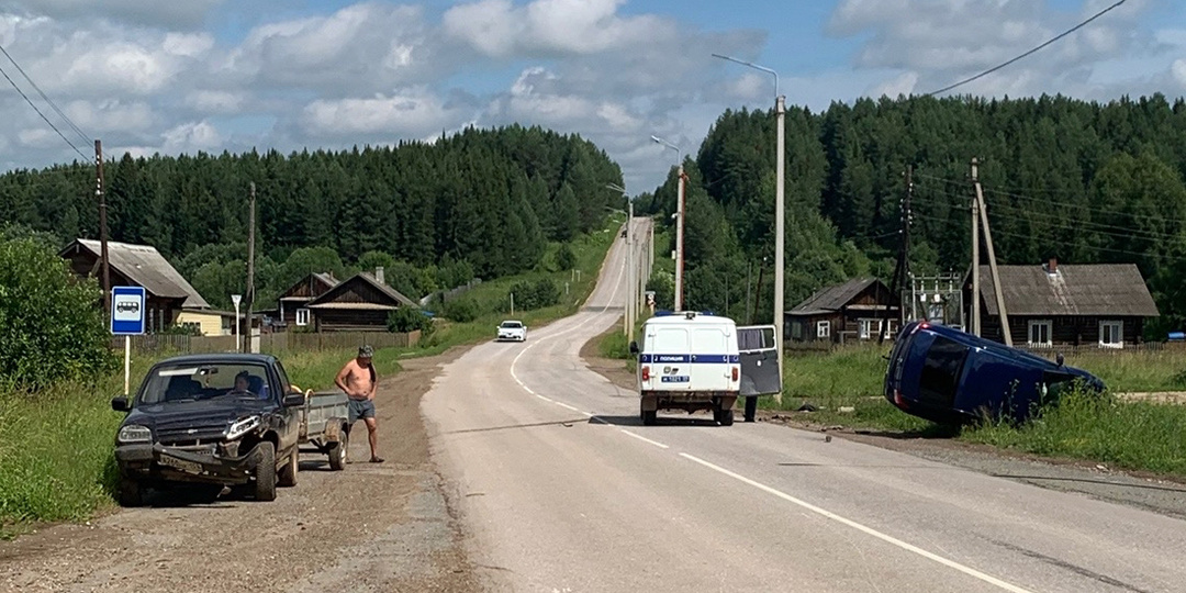 Во вторник в Кудымкарском районе в ДТП попали две женщины за рулём
