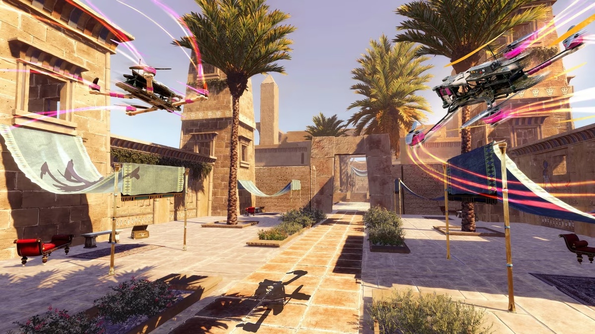Скриншот из игры SPLIT FPV: Drone Racing