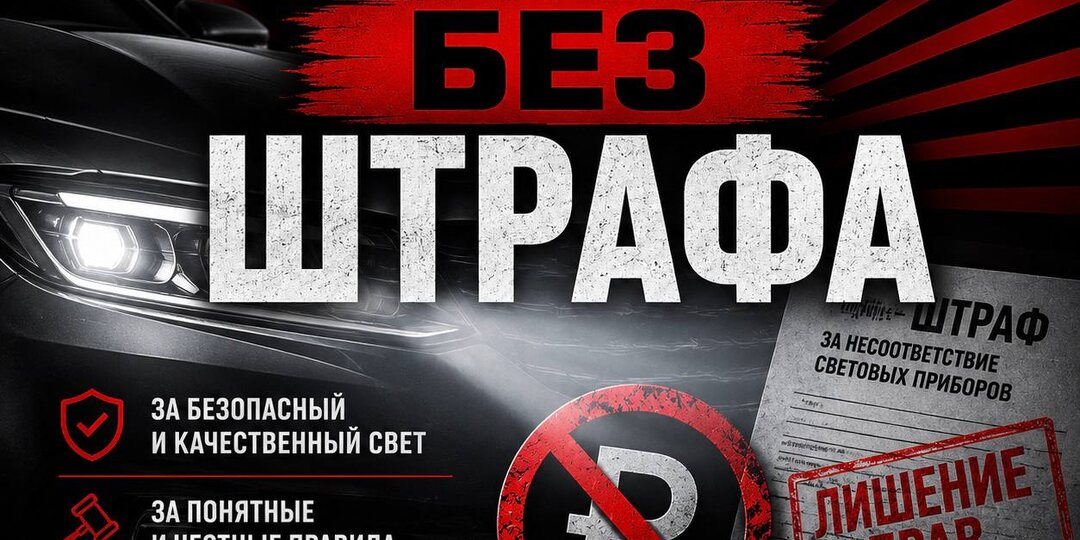 ❗️Автосвет без штрафа
