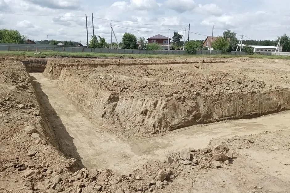    Строительство ФОКа. Фото пресс-службы правительства Иркутской области
