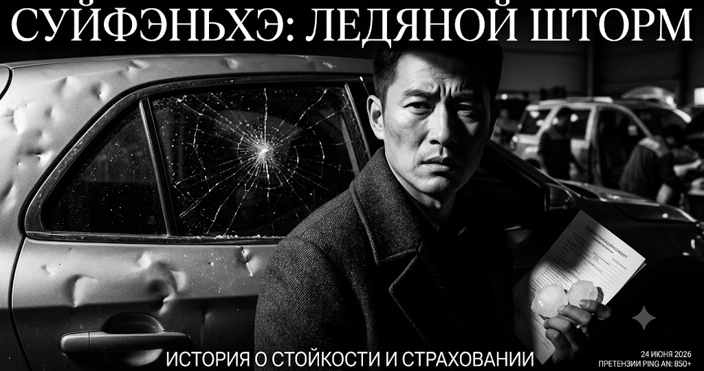 Сильный град в Суйфэньхэ повредил сотни автомобилей: кто заплатит за ремонт?