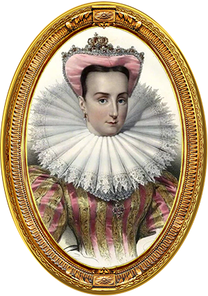 Марина Юрьевна Мнишек (1588 - 1614) .