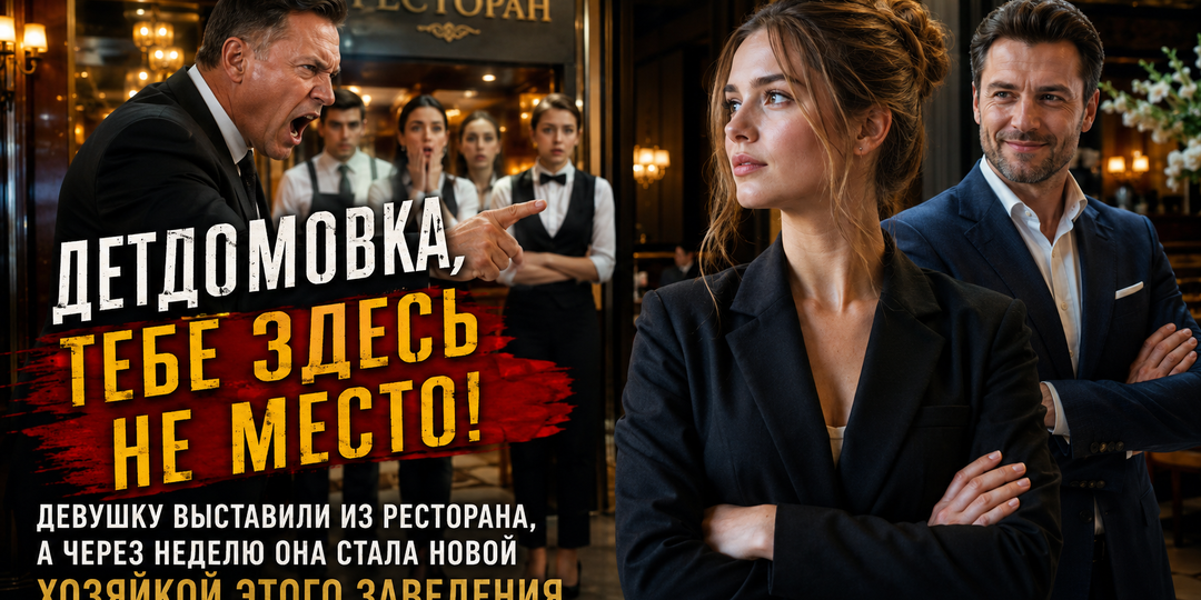 «Кто пустил эту оборванку?»: сироту выгнали из ресторана, а через неделю весь персонал стоял перед ней по стойке смирно