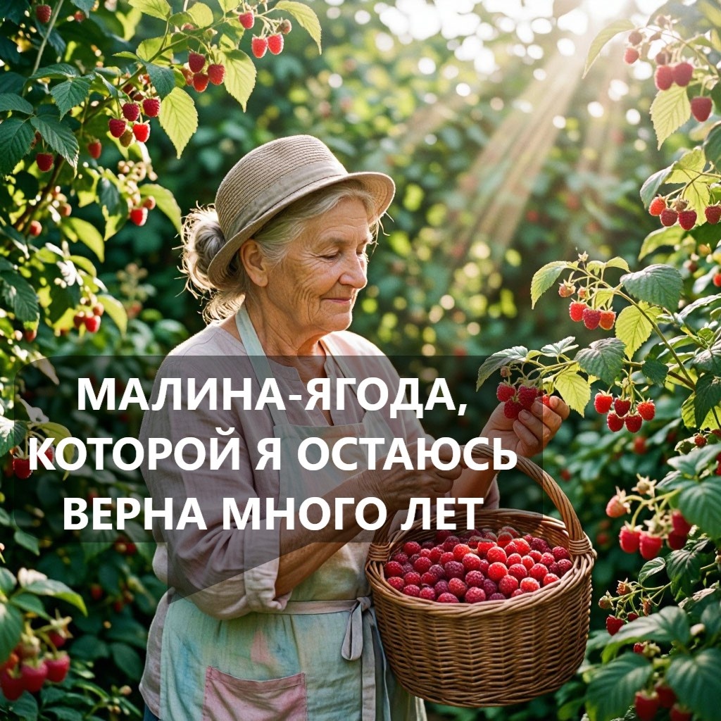 Малина — ягода, которой я остаюсь верна много лет