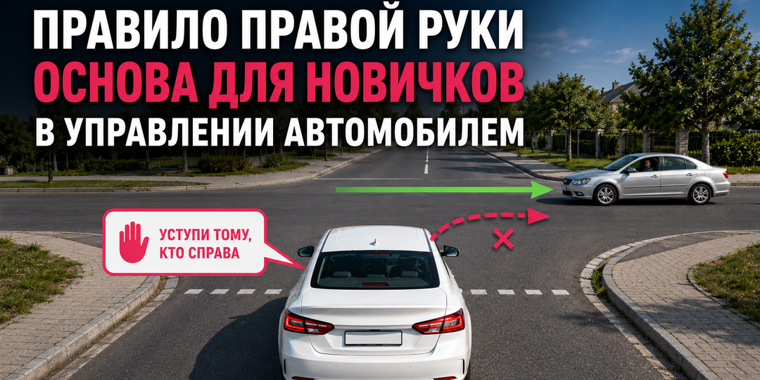 Правило, о котором многие вспоминают слишком поздно: разбираем «помеху справа»