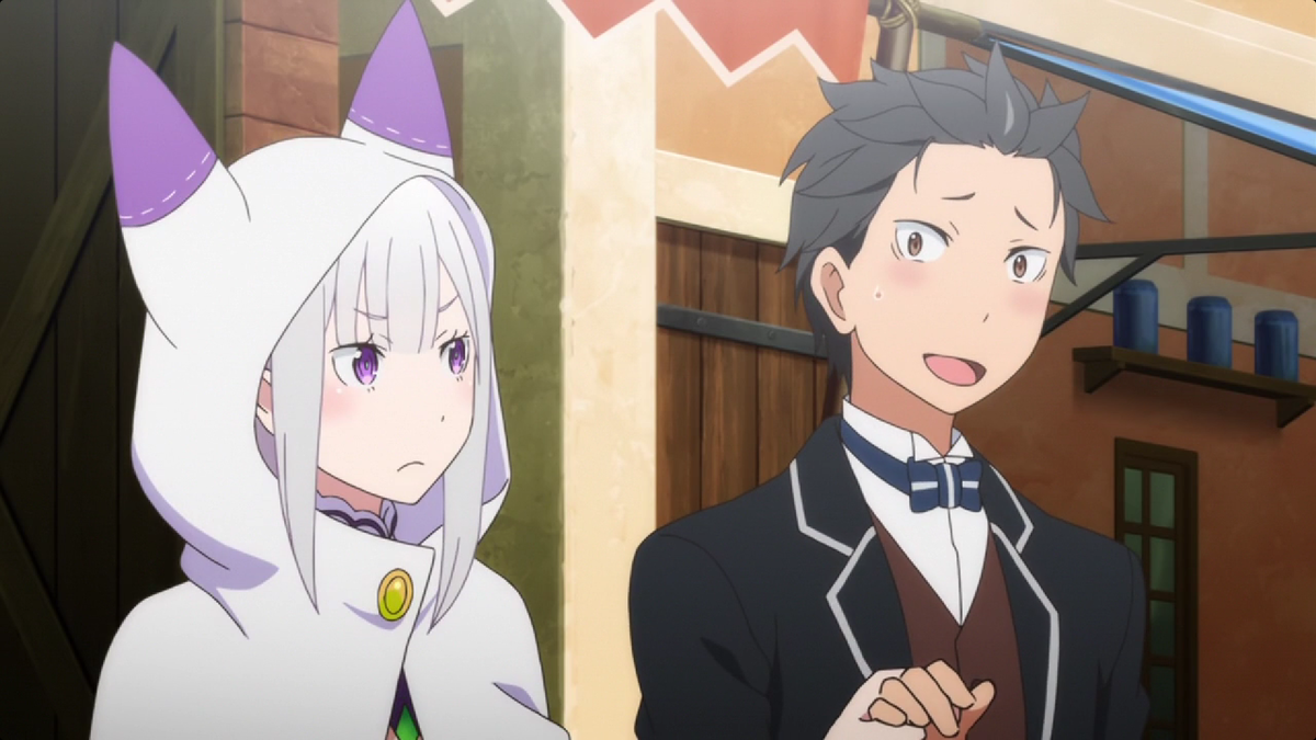 Кадр из аниме «Re:Zero. Жизнь с нуля в альтернативном мире»   📷