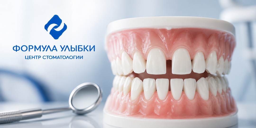 Почему между зубами появилась щель, хотя раньше её не было