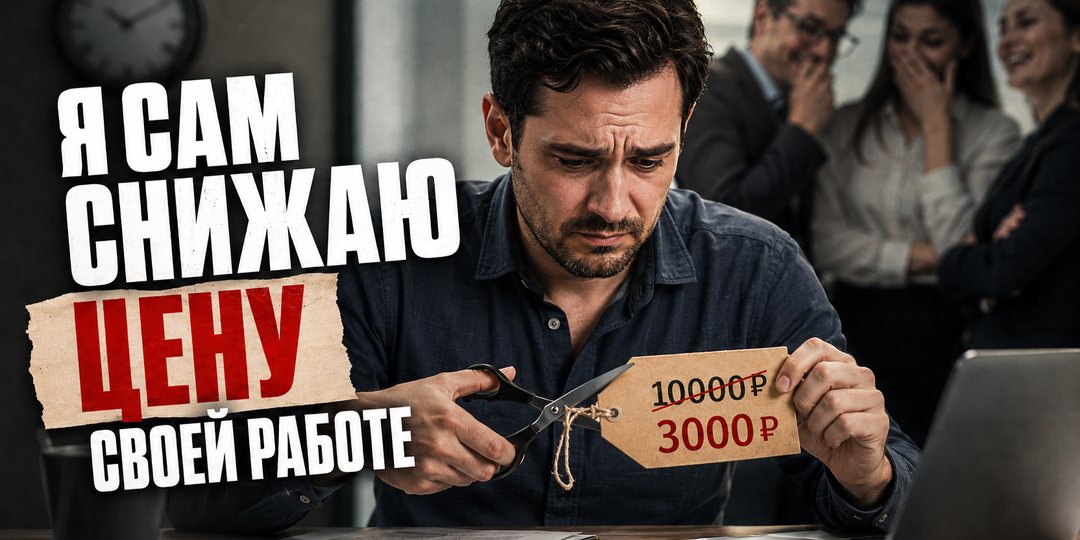 Вы сами снижаете себе цену и называете это скромностью