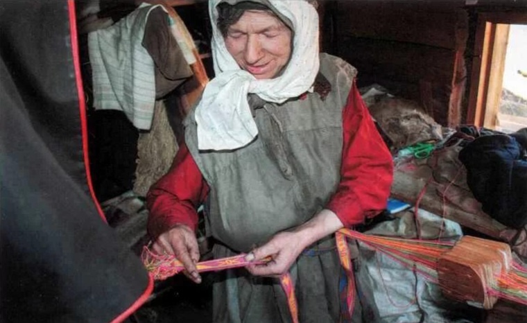 Агафья Лыкова и её собственная одежда