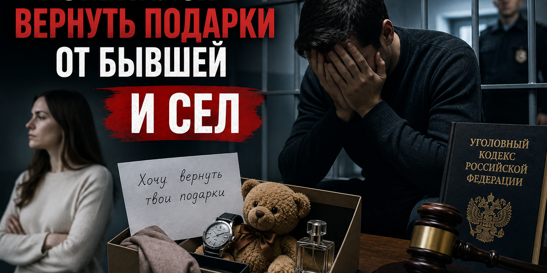 Попытался вернуть подарки от бывшей и сел