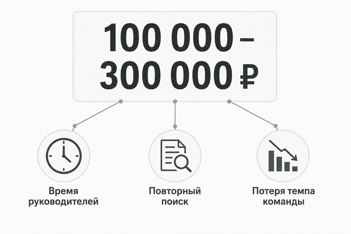 Из чего складывается стоимость неудачного найма