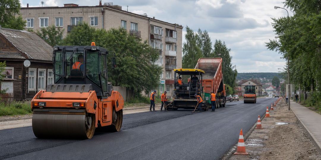 В Нягани стартует капремонт улицы Чернышова