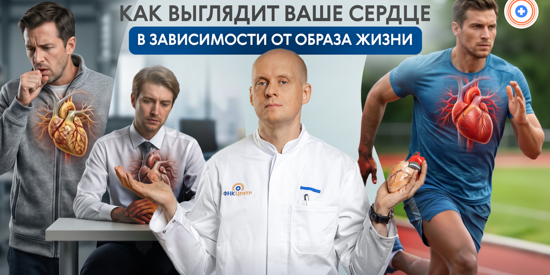 Три портрета одного органа: как выглядит ваше сердце в зависимости от образа жизни