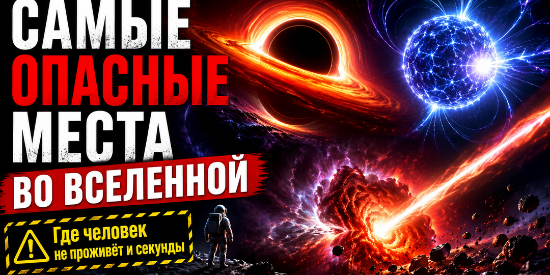 Самые опасные места во Вселенной, где человек не проживет и секунды?