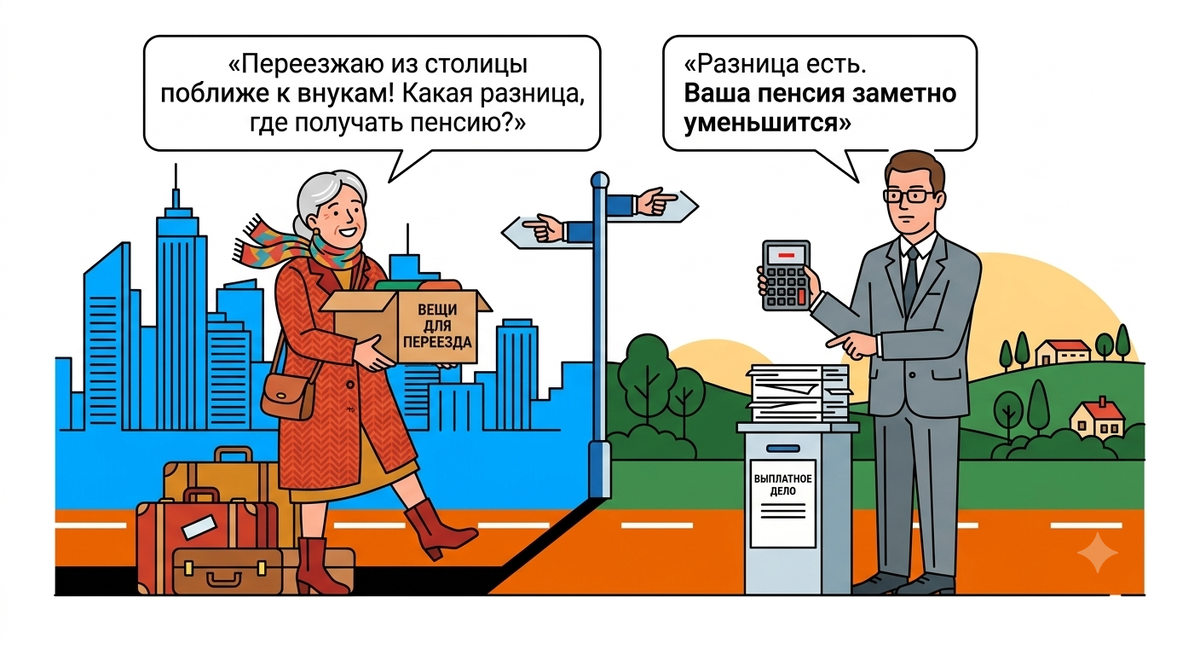 Пенсионер переезжает. Как изменится пенсия после переезда: у кого уменьшится, а у кого – вырастет