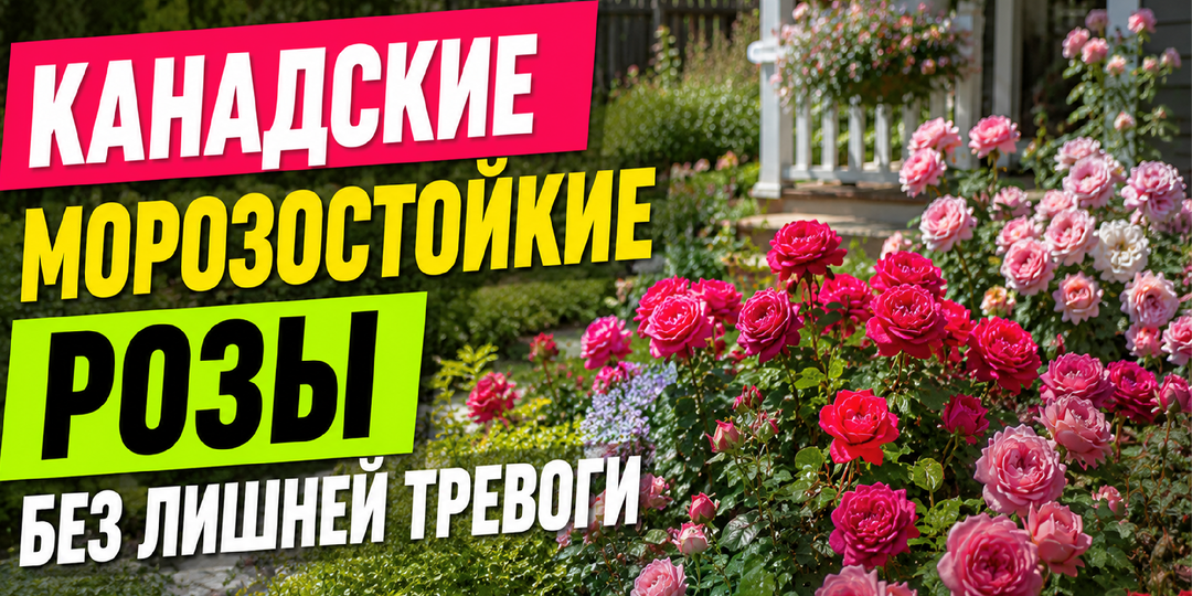 Канадские морозостойкие розы: красивые сорта роз для надёжной зимовки
