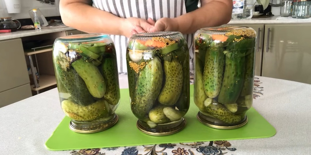 Огурцы по-царски, рецепт на зиму.