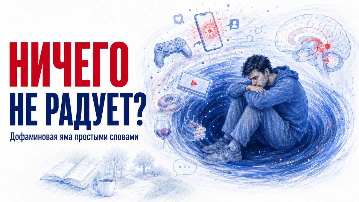 Ничего не радует: как быстрые стимулы перегружают систему вознаграждения