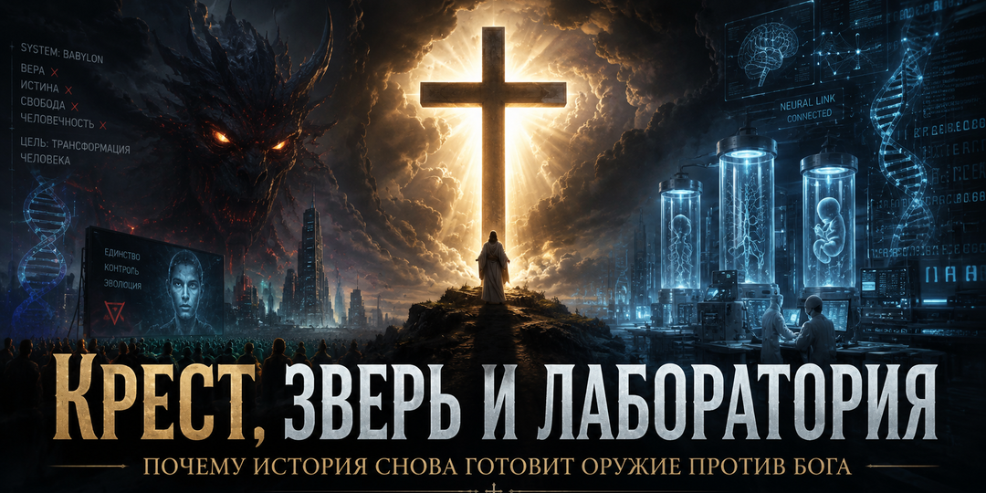Крест, зверь и лаборатория: почему история снова готовит оружие против Бога