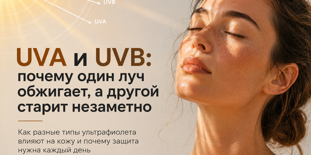 UVA и UVB: почему один луч обжигает, а другой старит незаметно. (Наука о солнце ч.2)