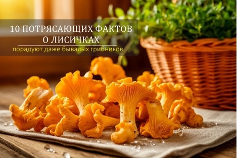 10 интересных фактов о лисичках