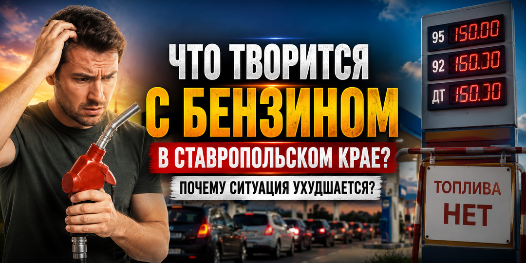 Что творится с бензином в Ставропольском крае? И почему ситуация ухудшается?