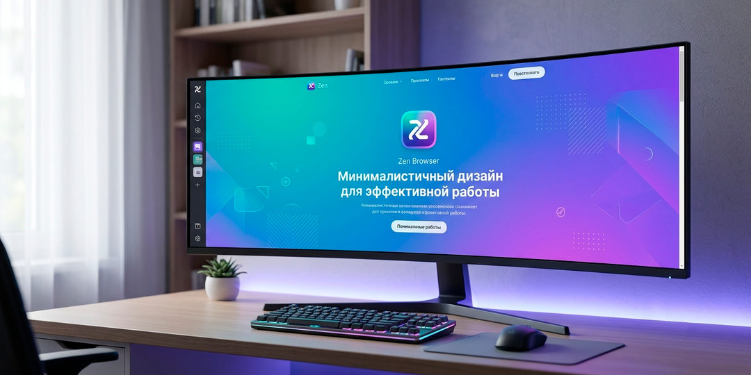 Браузер для широких мониторов