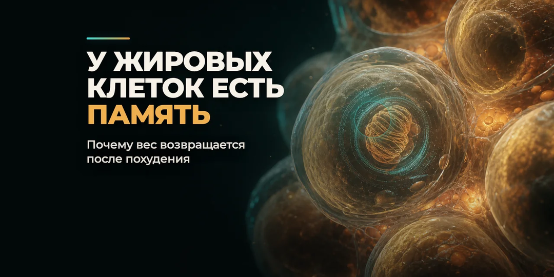 У жировых клеток есть память. Вот почему вес возвращается