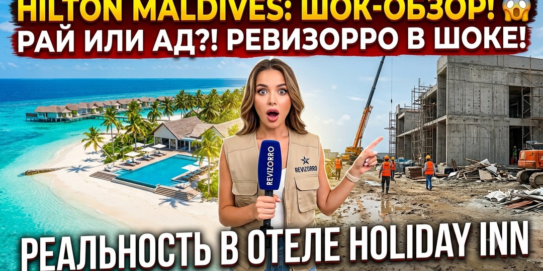 Отель Holiday Inn Resort Kandooma — Райский эксклюзив на Мальдивах или скрытая стройплощадка?